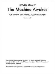 The Machine Awakes Concert Band sheet music cover